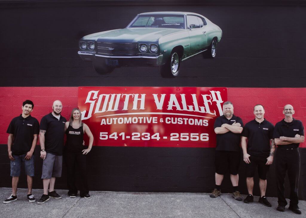 Group Main The South Valley Automotive staff in front of their building